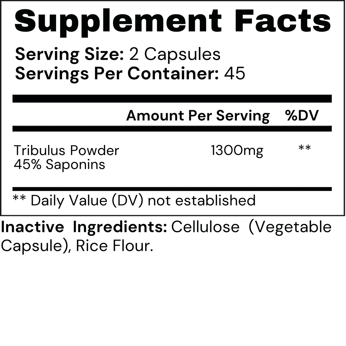 Tribulus Pure