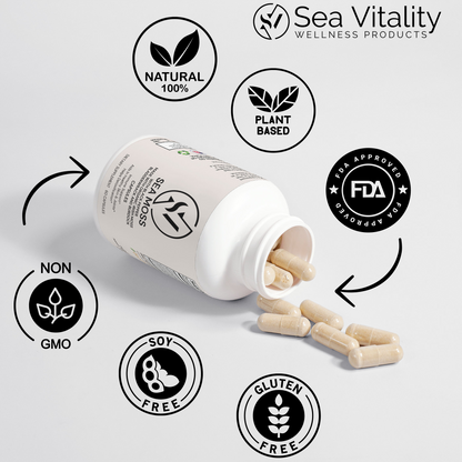 Sea Moss Burdock Root Bladderwrack Capsules